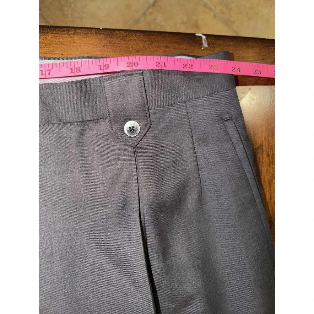 Tiglio Luxe Italian Lanificio Di Biella Men 2PC Suit Color‎ Gray Size 54L- 46x32